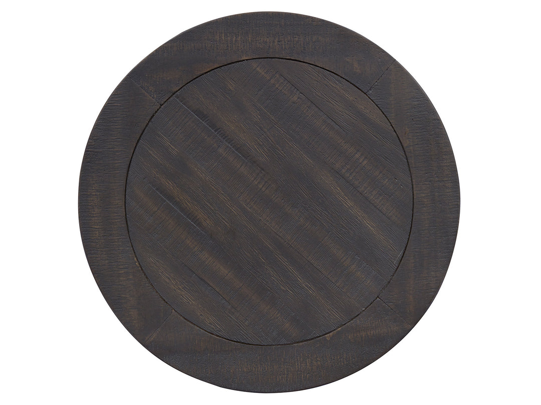 Westley Falls Graphite Round Accent End Table - T4399-35