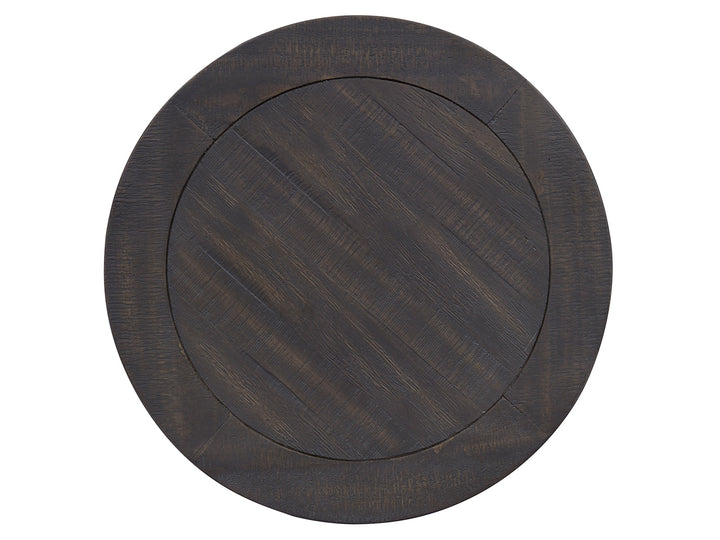 Westley Falls Graphite Round Accent End Table - T4399-35