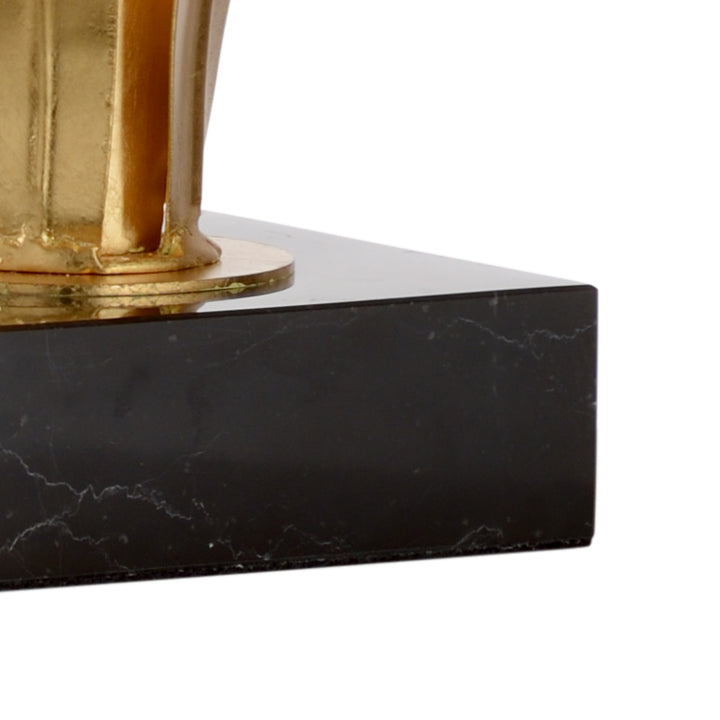 Antique Gold Leaf/Natural Black