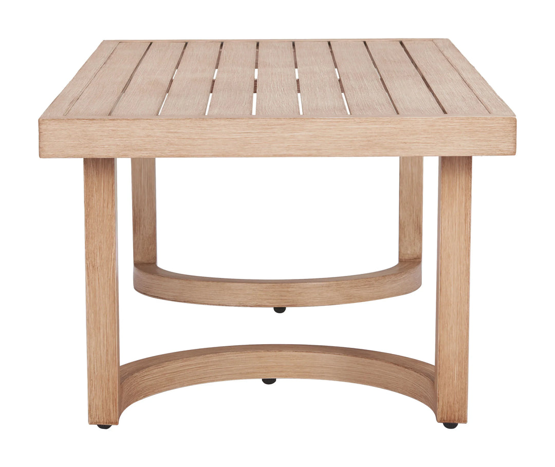 Leto Coffee Table Brown - AmericanHomeFurniture