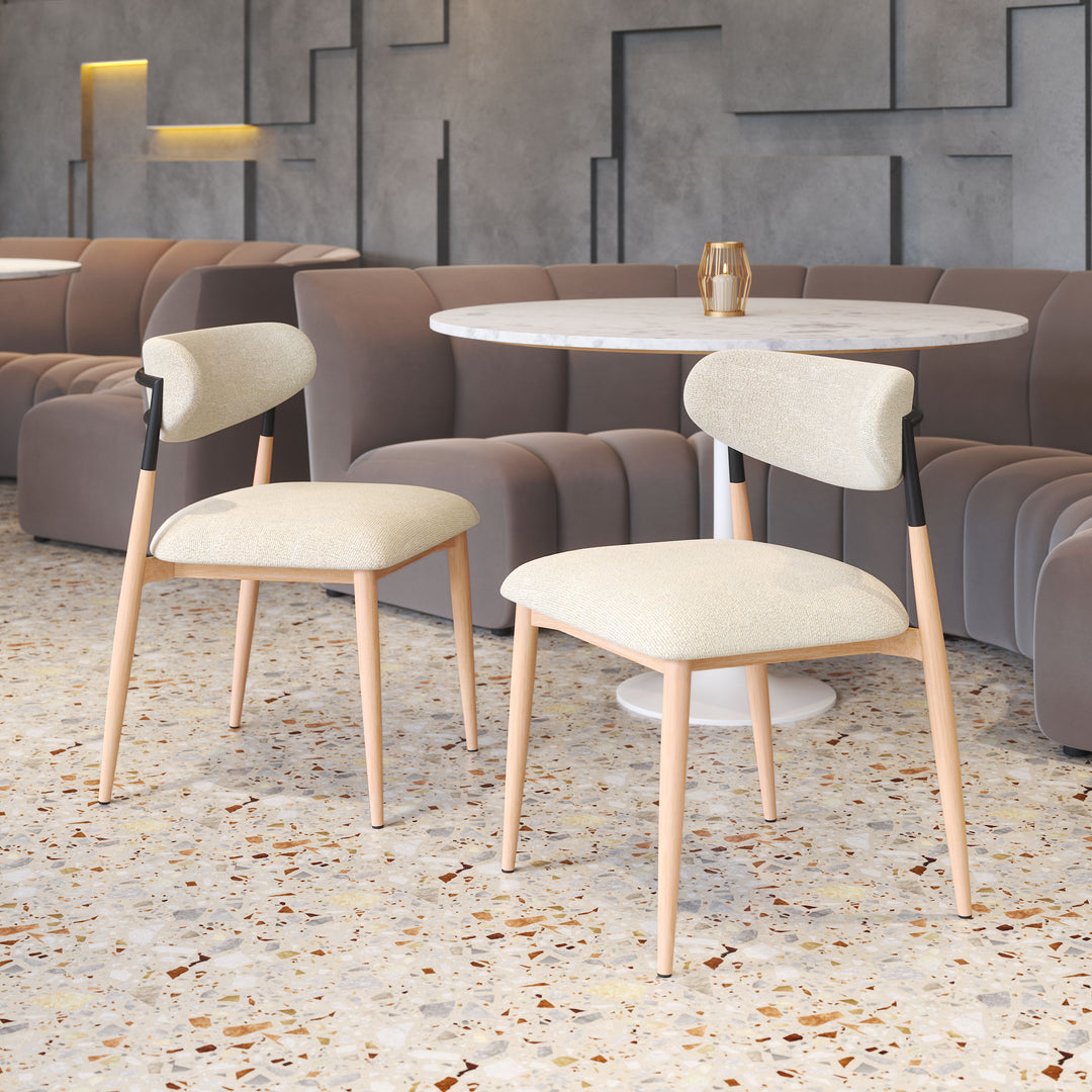 Equinox Armless Dining Chair (Set of 2)