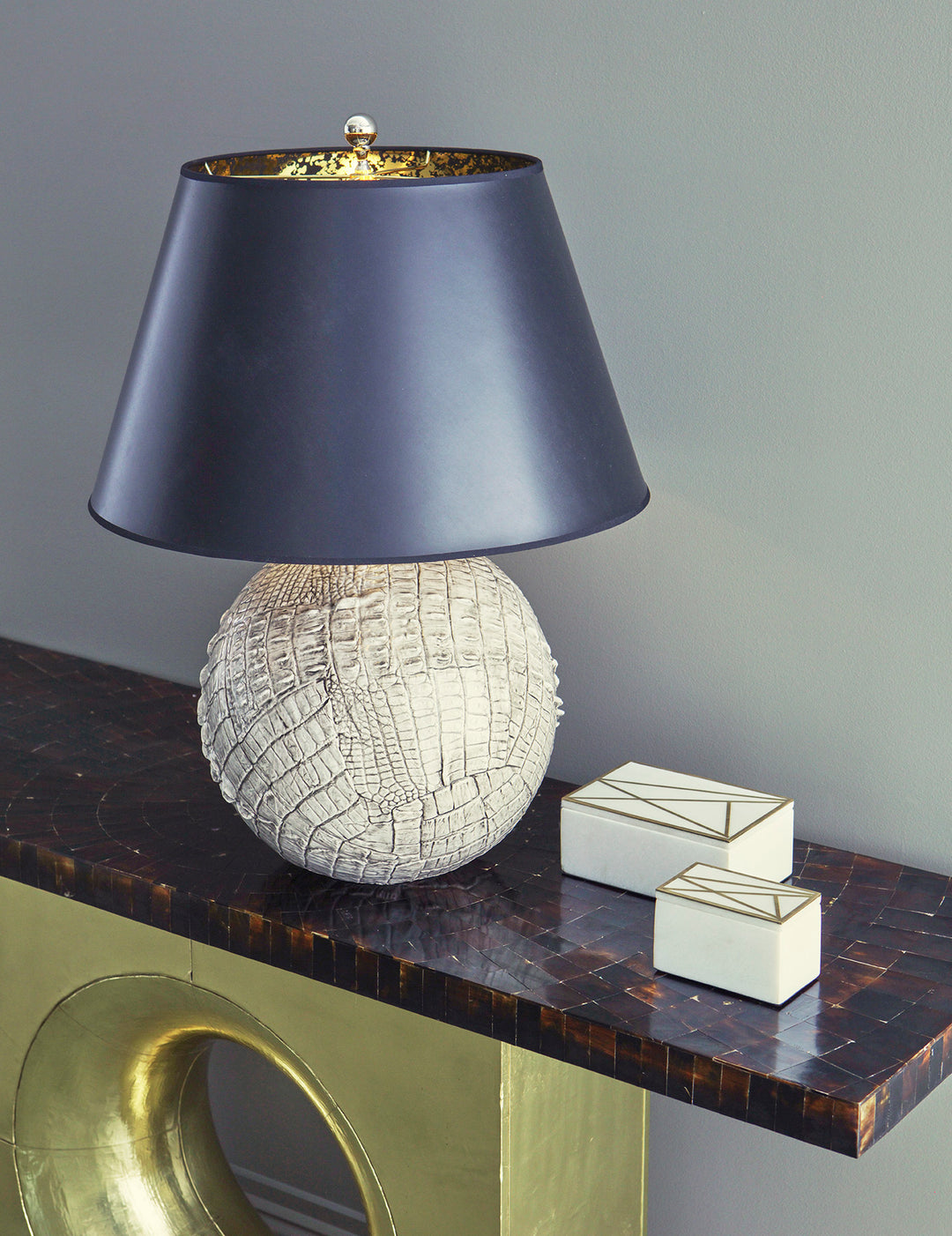 Ally Gray Lamp - 65826