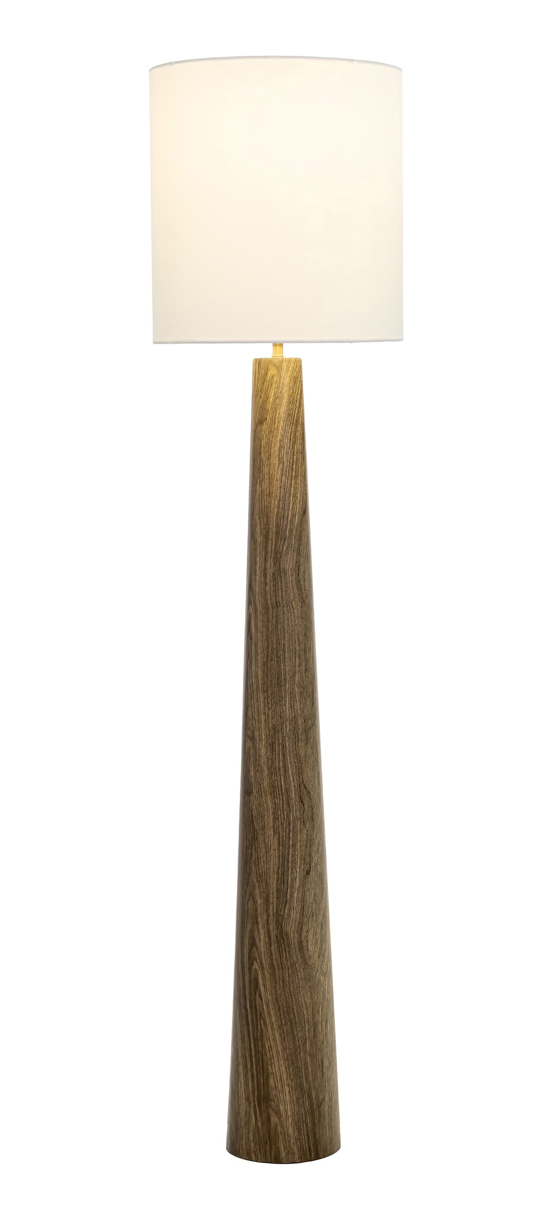 Woonari Solar Floor Lamp Brown