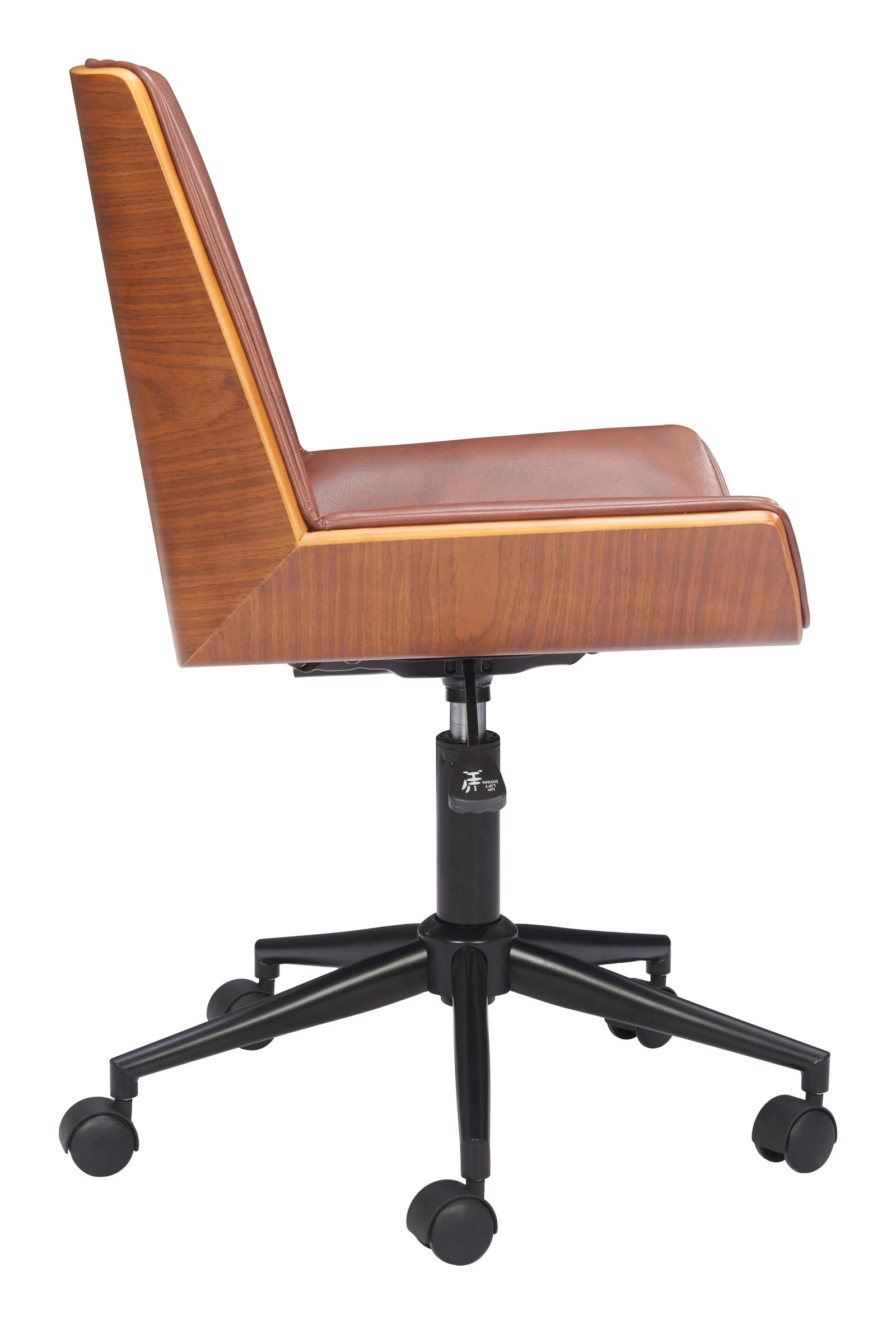 Zuo Maker Office Chair Brown OFFICE CHAIRS