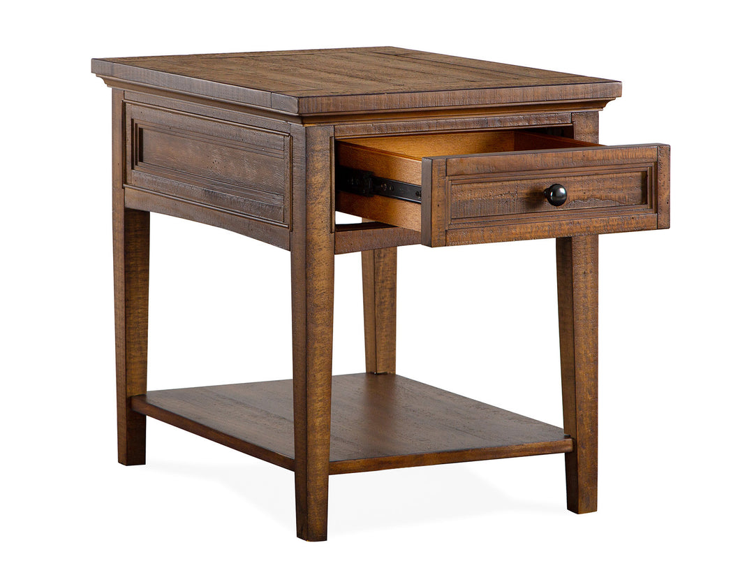 Bay Creek Toasted Nutmeg Rectangular End Table - T4398-03