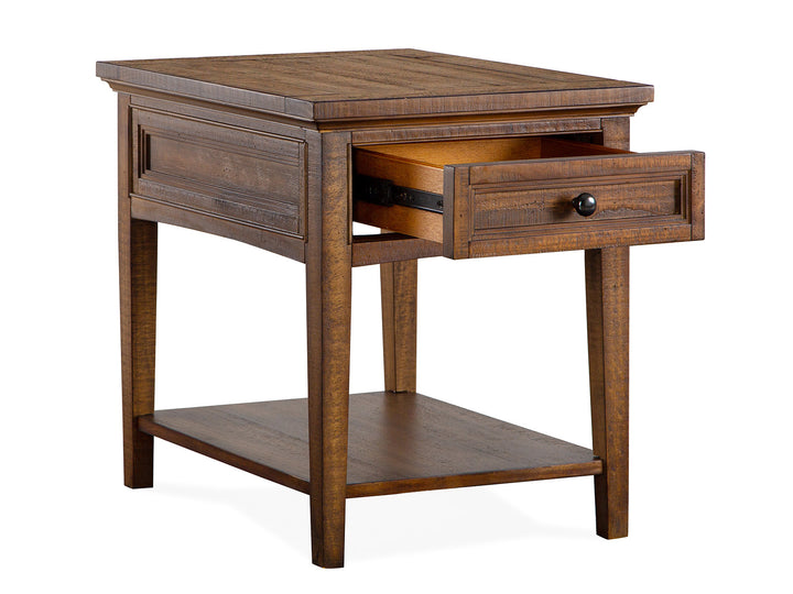 Bay Creek Toasted Nutmeg Rectangular End Table - T4398-03
