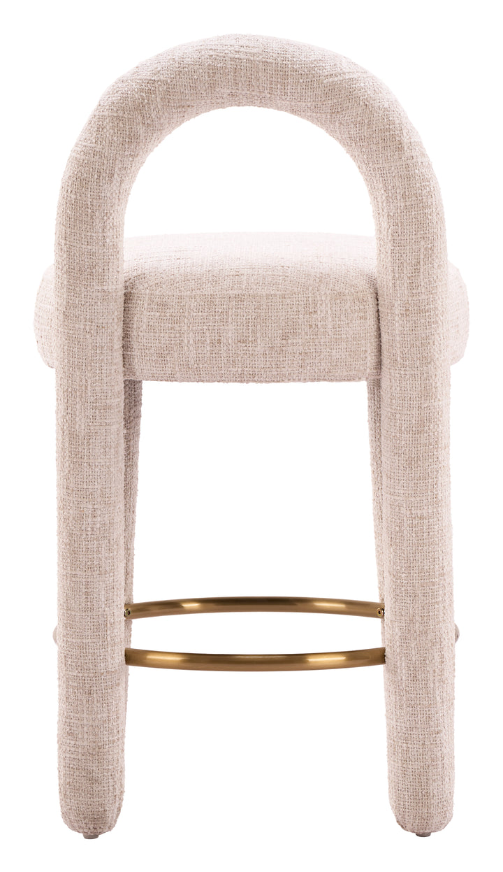 Curco Counter Stool (Set of 2) Beige