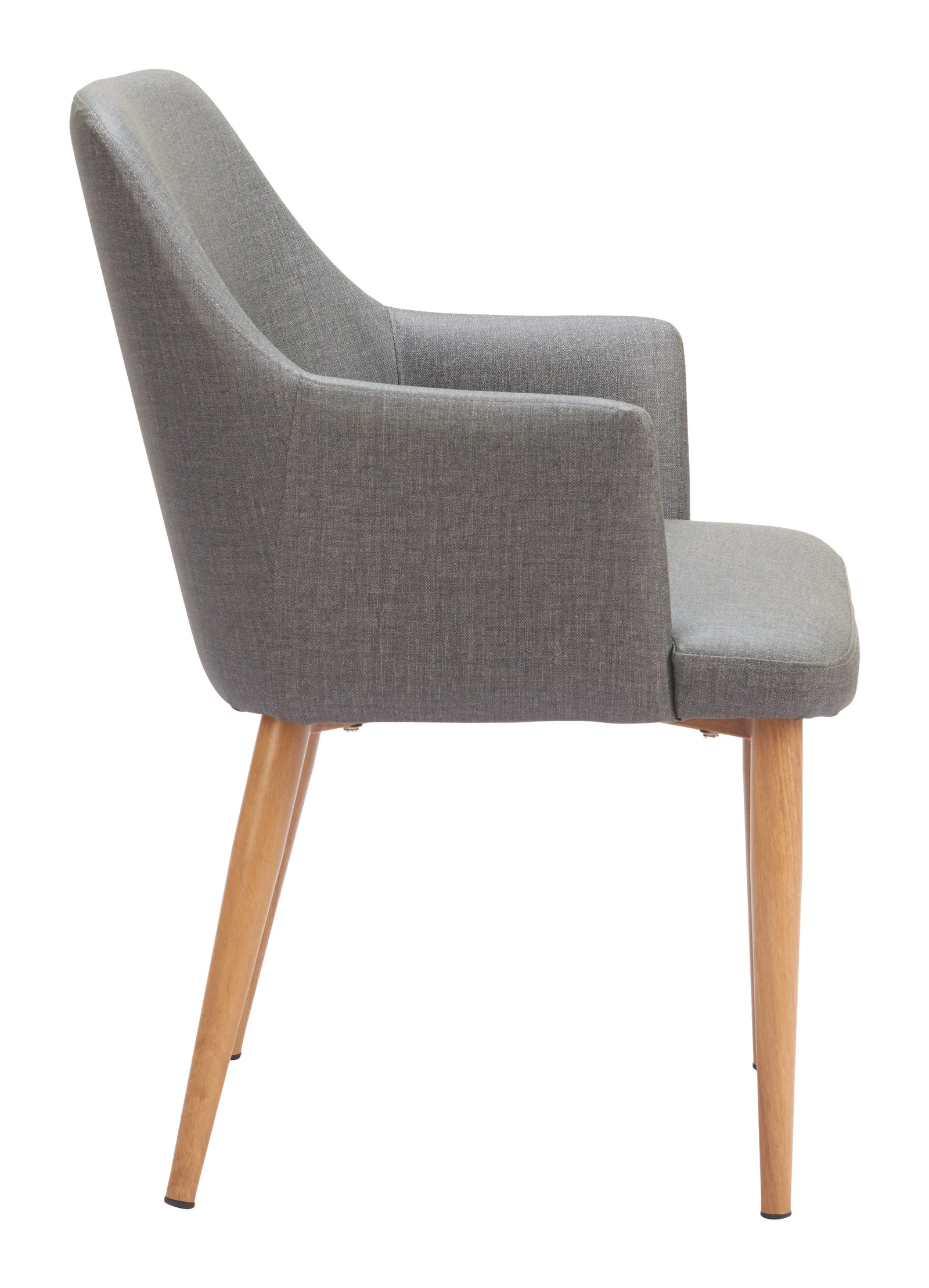 Zuo Wisom Dining Chair (Set of 2) Gray DINING CHAIRS