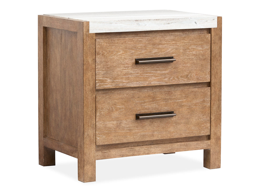 Plum Creek Sierra Brown Drawer Nightstand - B5768-01