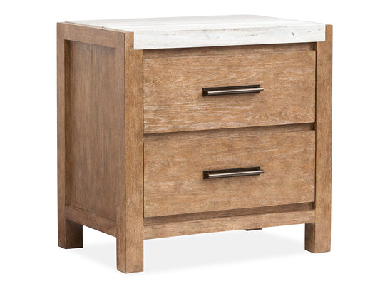Plum Creek Sierra Brown Drawer Nightstand - B5768-01