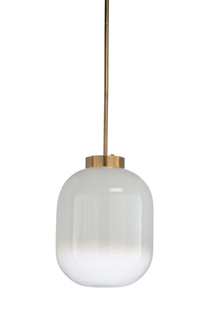 Milk/Antique Brass