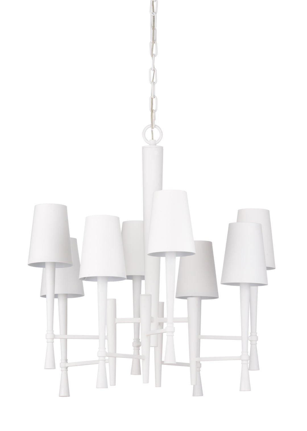 White Ferrier Chandelier - 67424