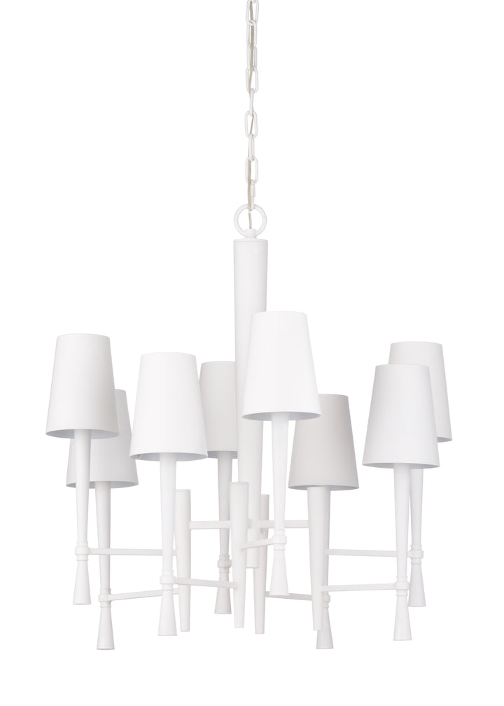 White Ferrier Chandelier - 67424