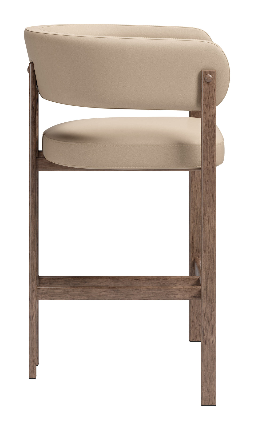 Ruge Counter Stool (Set of 2) Beige - 111239