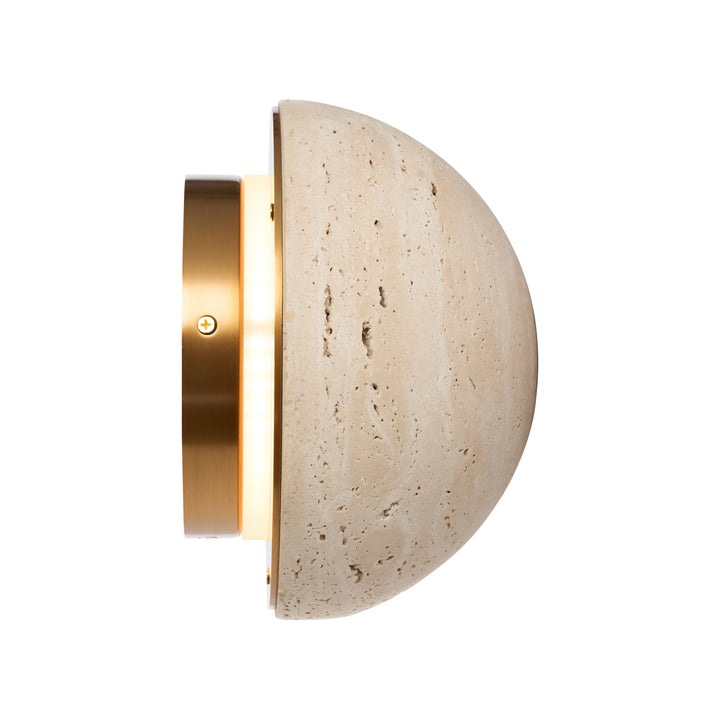 Lunar White Sconce - 67514
