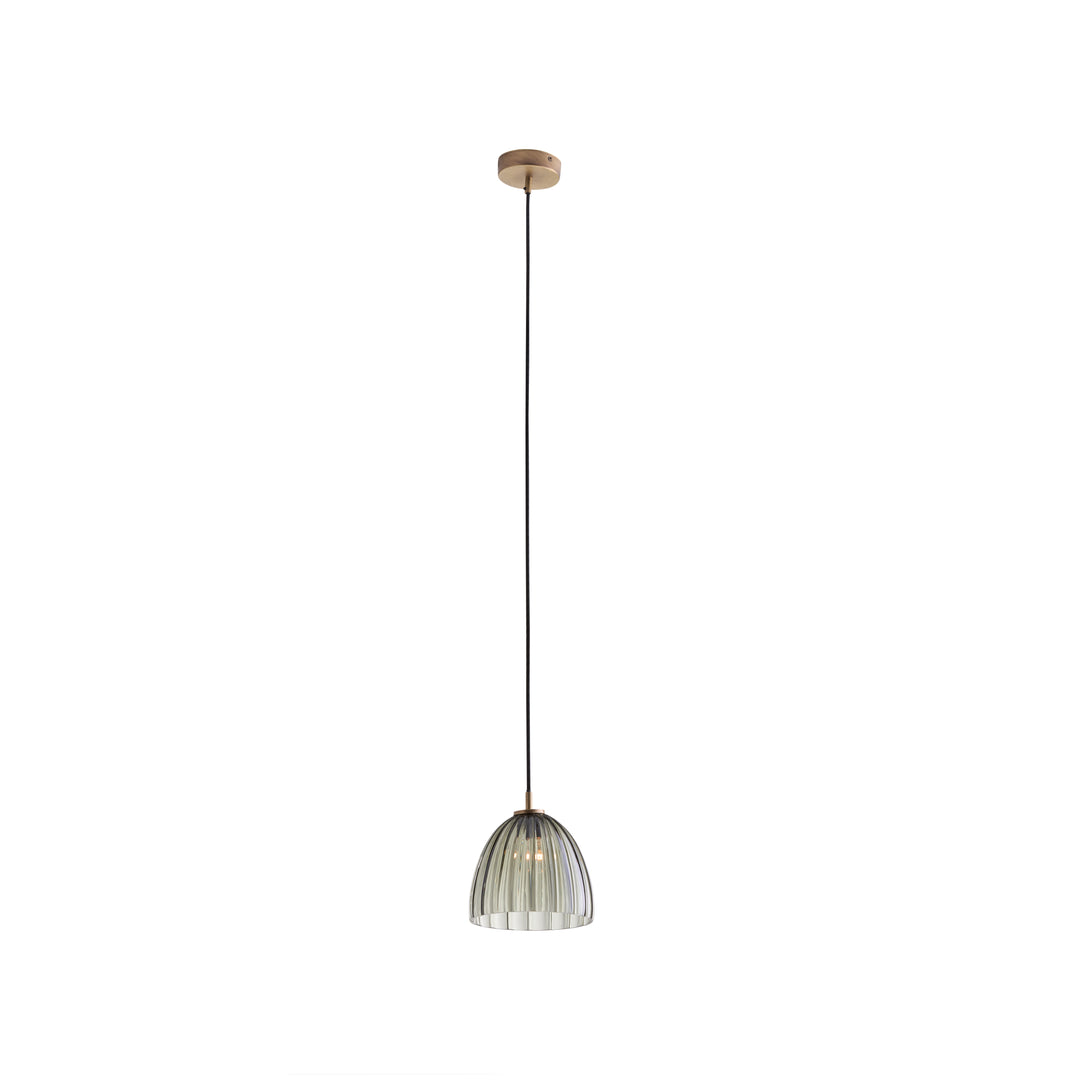Smoke/Blown/Antique Brass
