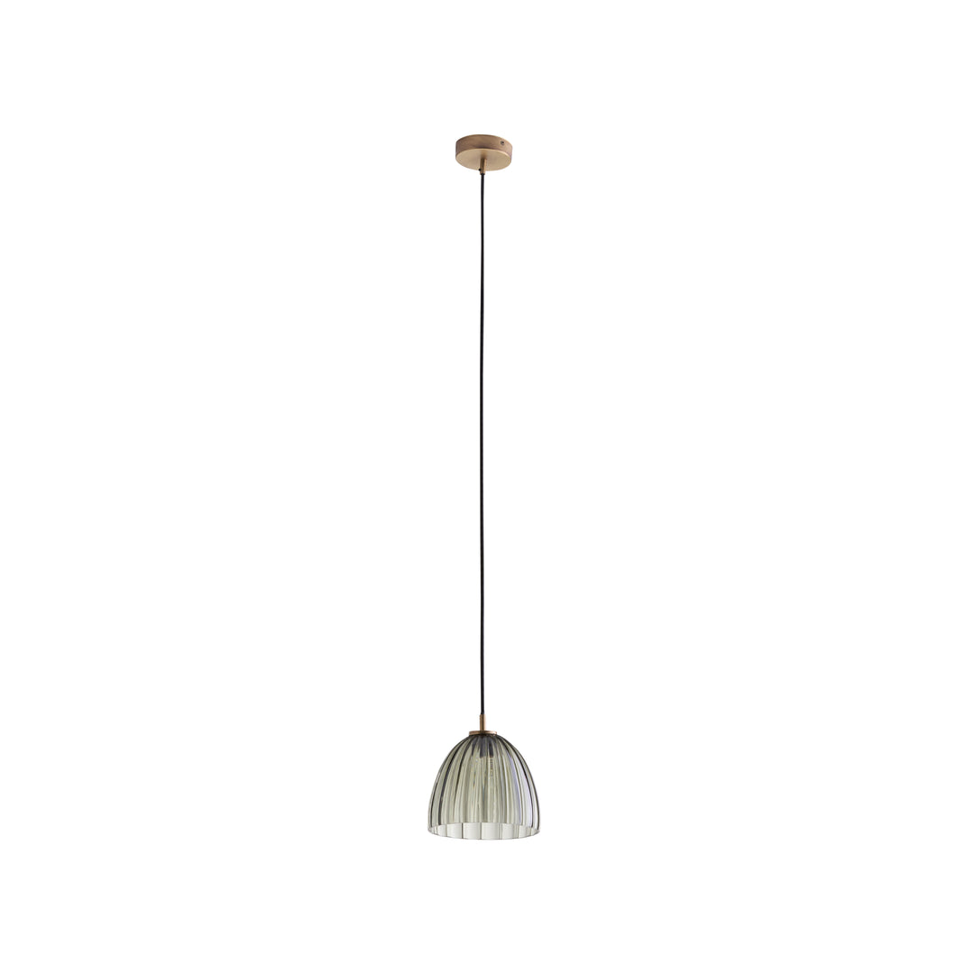 Smoke/Blown/Antique Brass