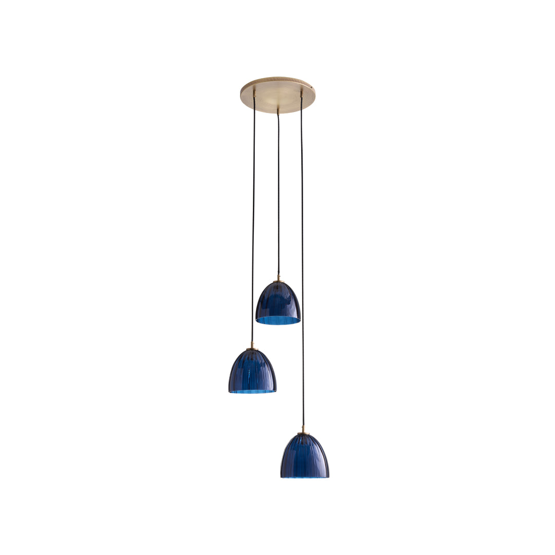 Blue Avio/Antique Brass