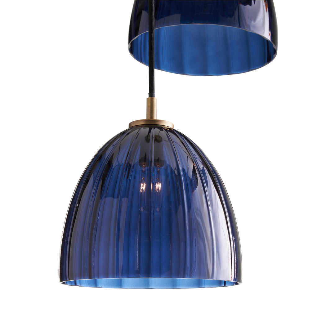Blue Avio/Antique Brass