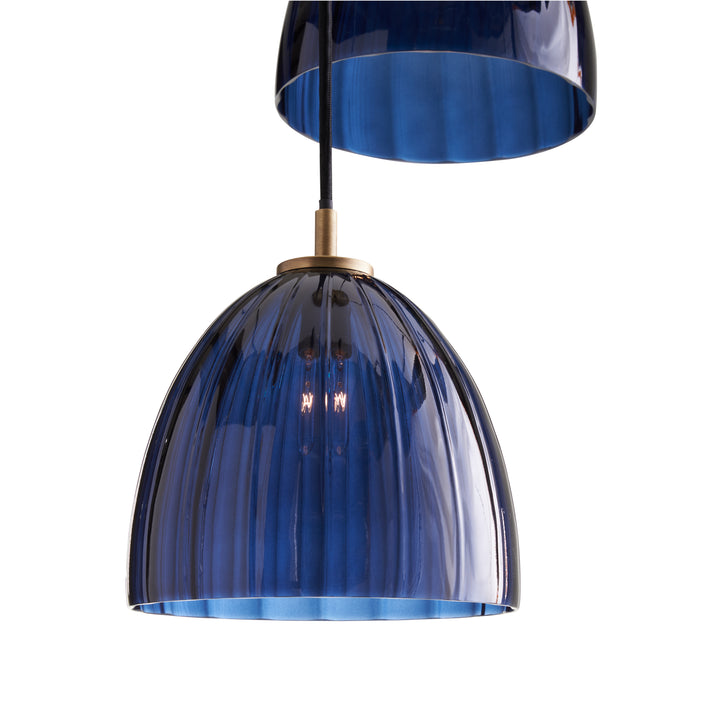 Blue Avio/Antique Brass