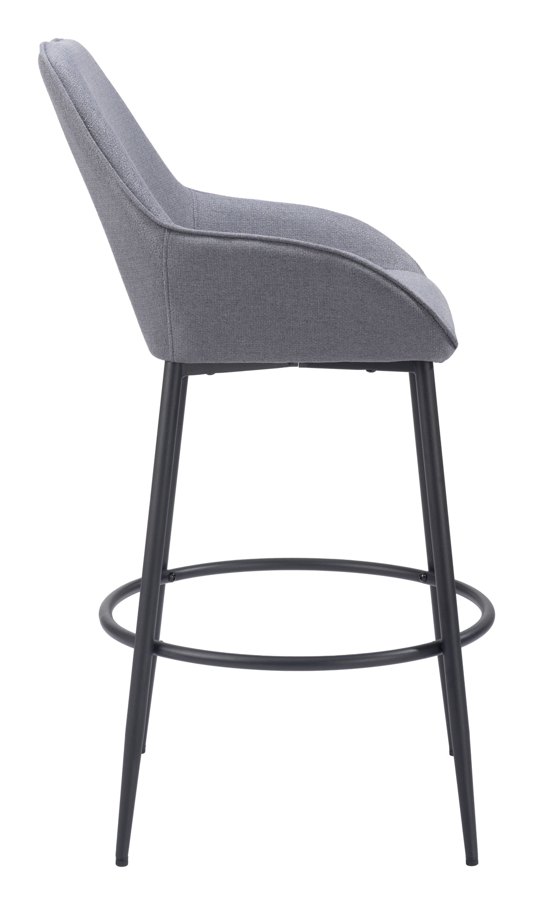 Vila Barstool (Set of 2) Gray - 110078