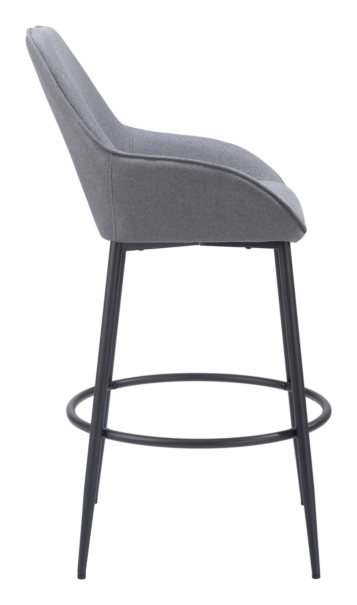 Vila Barstool (Set of 2) Gray - 110078