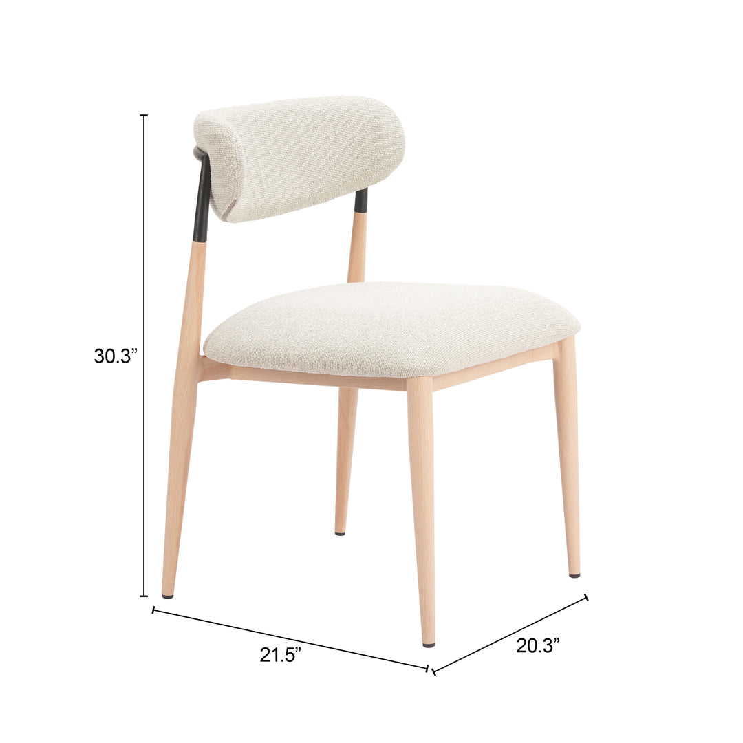 Equinox Armless Dining Chair (Set of 2)