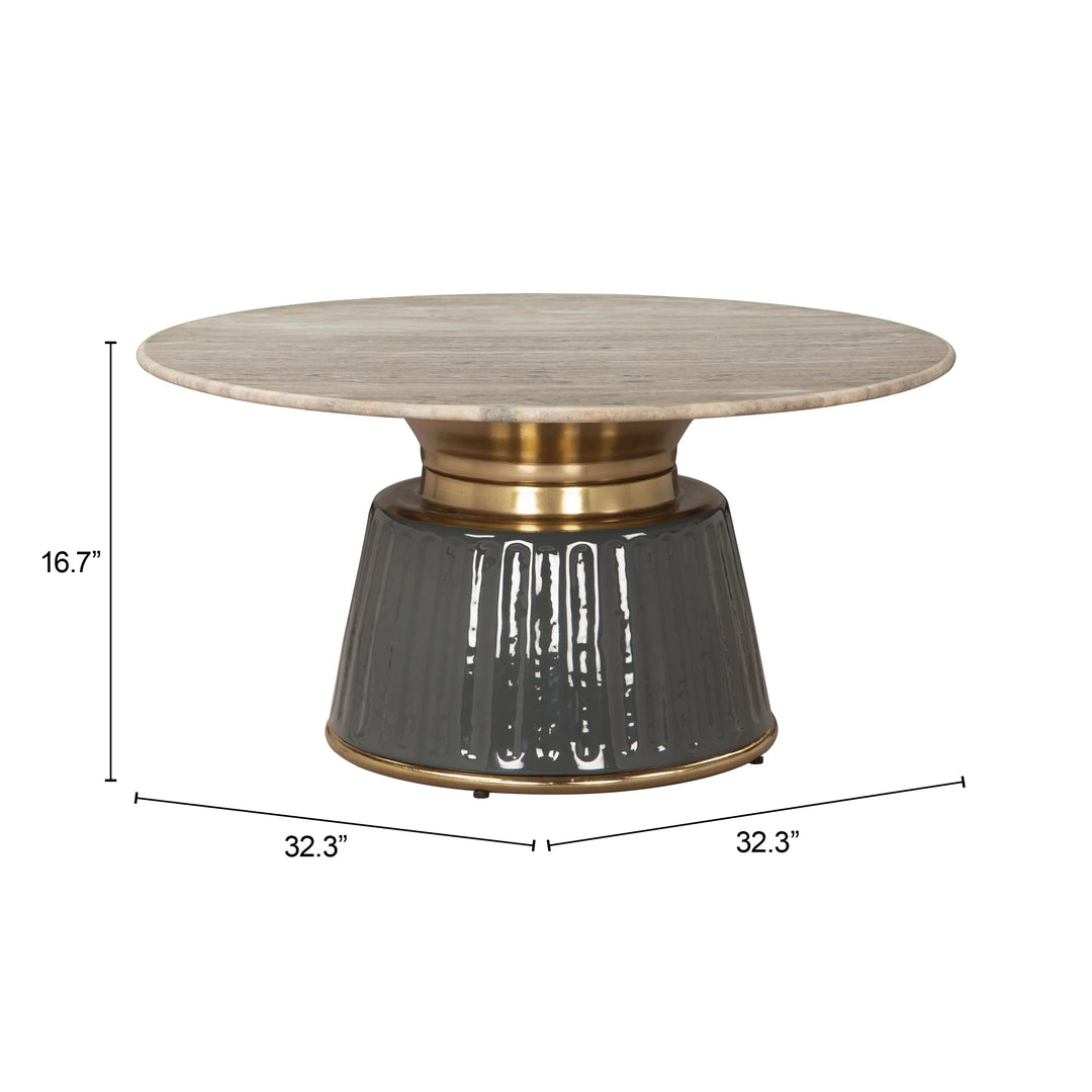 Glasa Coffee Table Multicolor - AmericanHomeFurniture