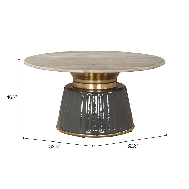 Glasa Coffee Table Multicolor - AmericanHomeFurniture