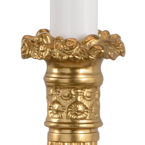Old Paris Candlestick Lamp - 68060