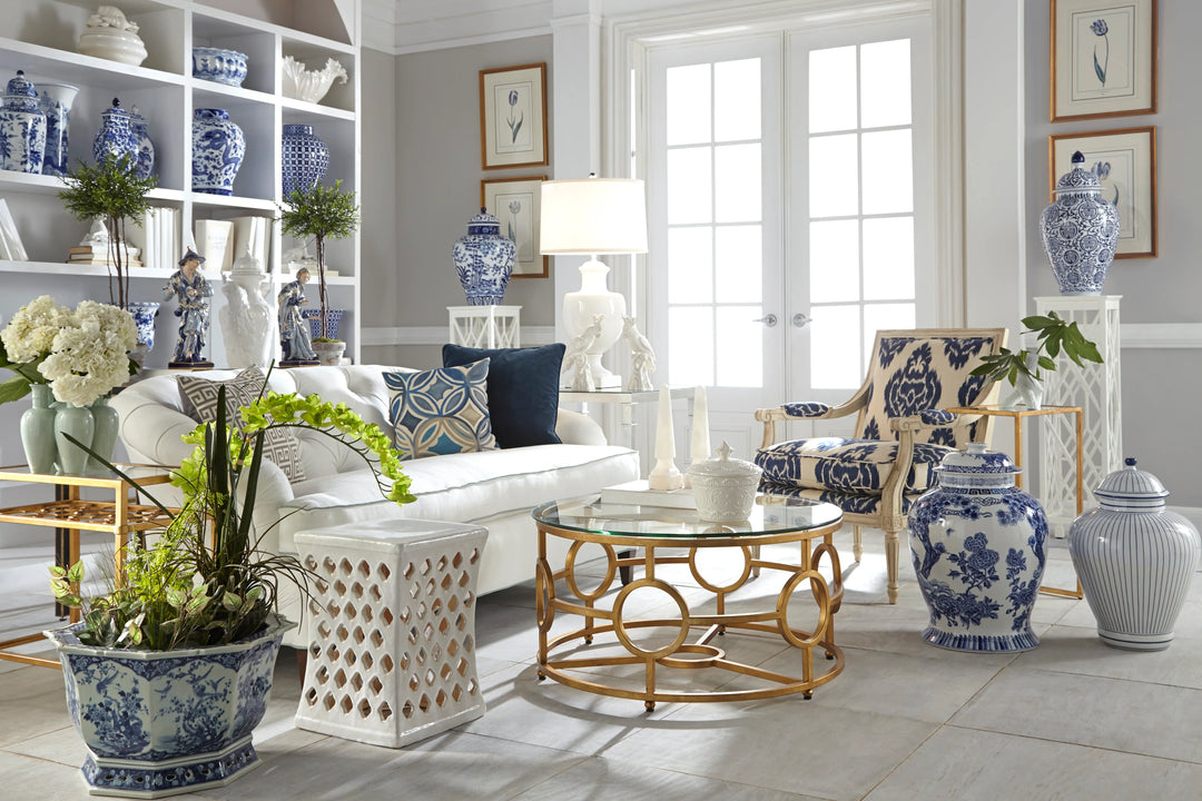 American Home Furniture Chelsea House Greenwich Ceramic Lamp