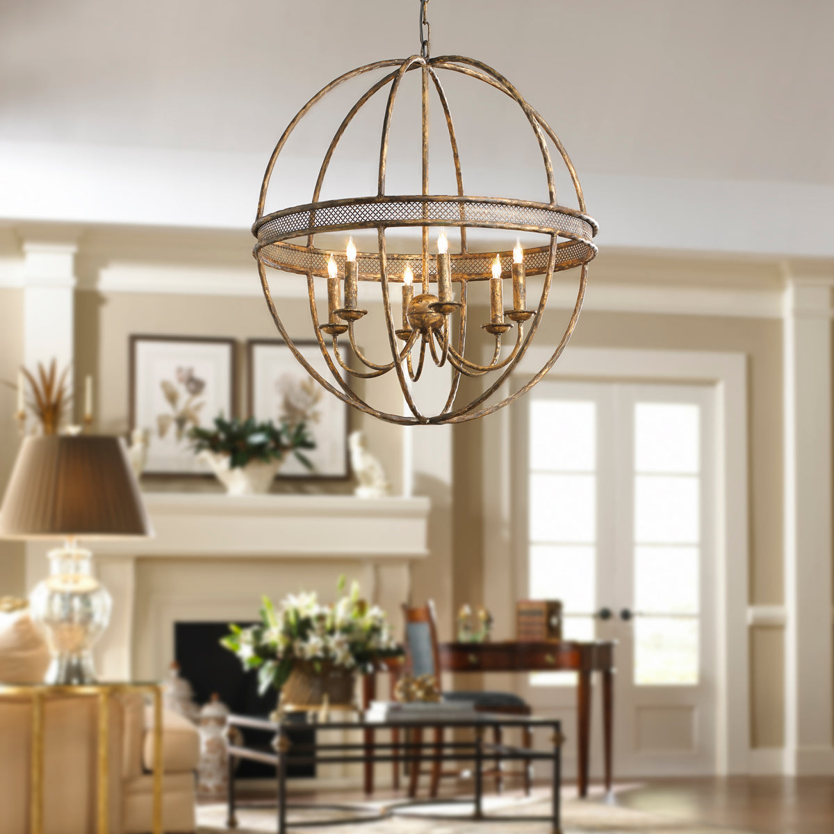 Tuscan Chandelier - 68363