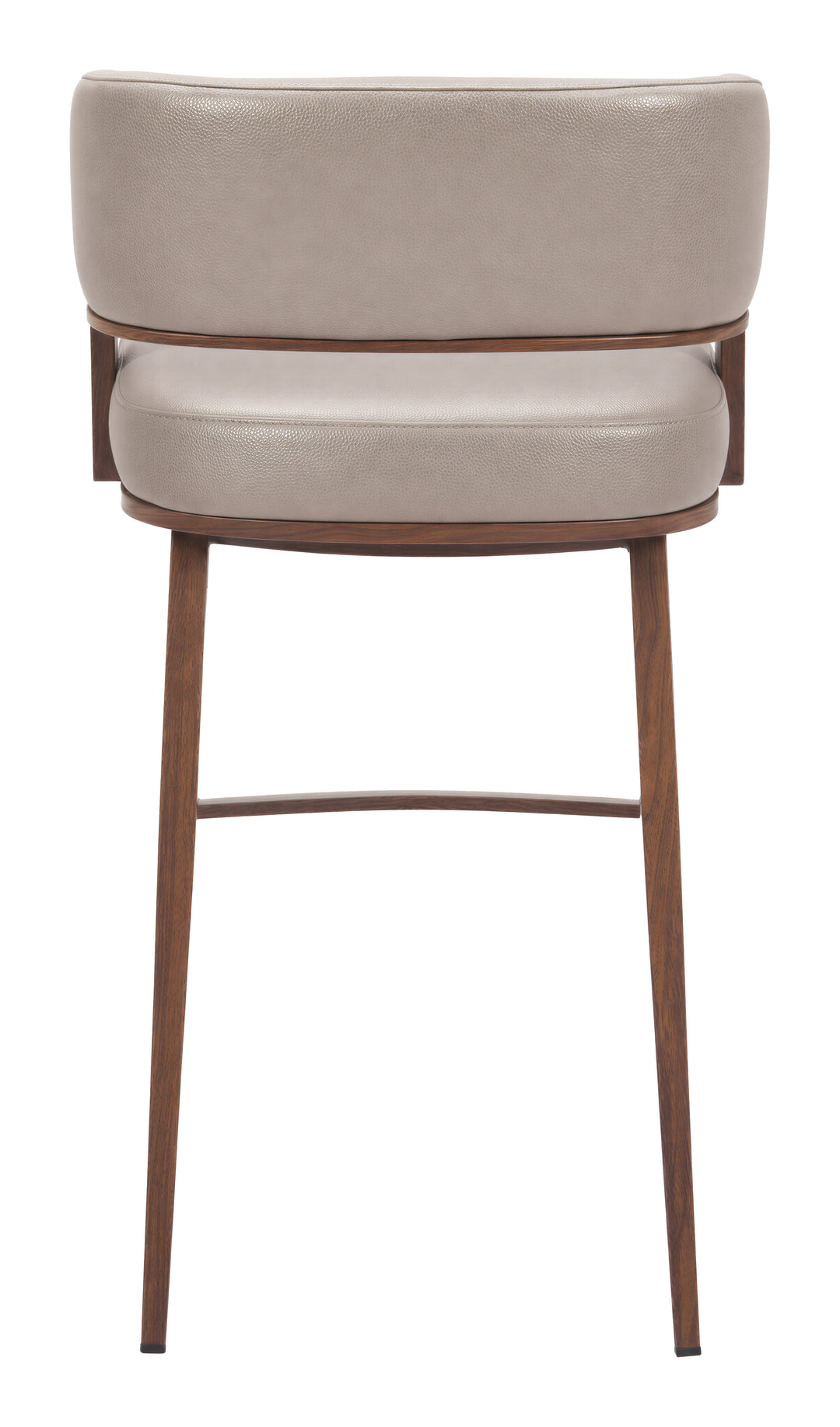 Poise Barstool Brown & Walnut - 111395