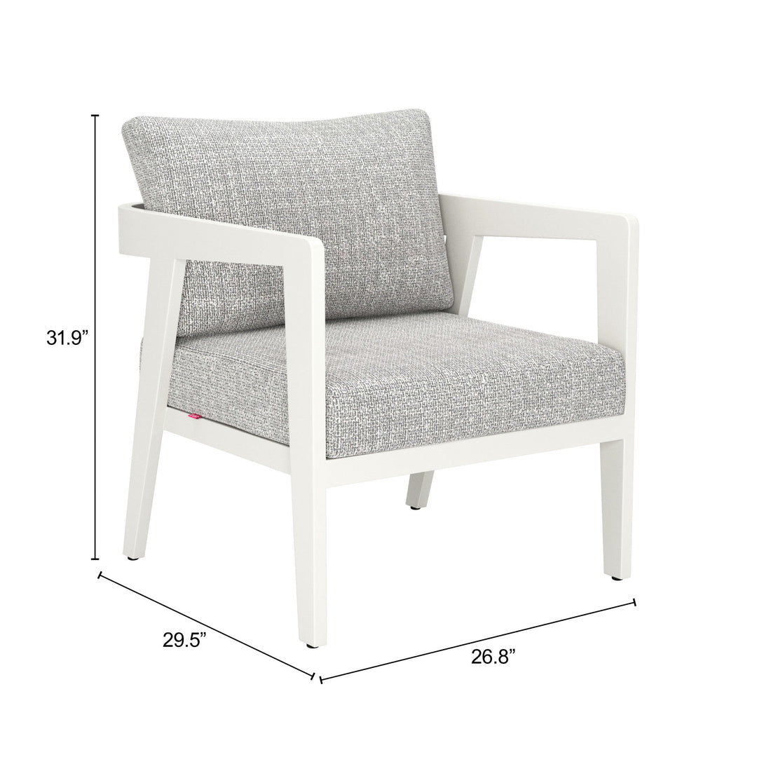Roccia Armchair Gray - 704259