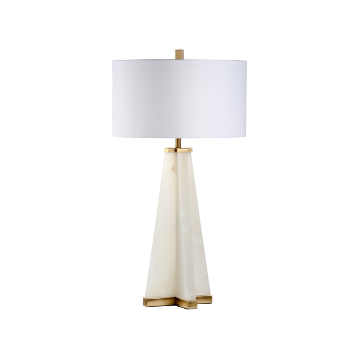 Alabaster Pyramid Lamp - 69071