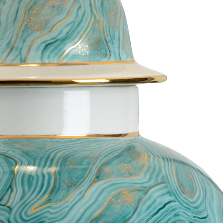 Green Marblized Lamp - 69102