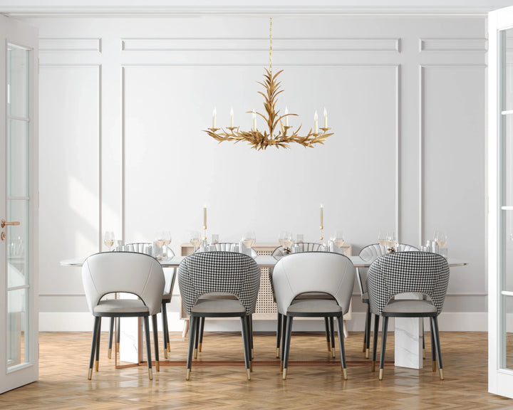 American Home Furniture Chelsea House Laurel Sunburst Chandelier