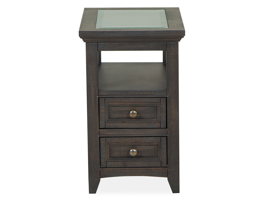 Westley Falls Graphite Chairside End Table - T4399-10