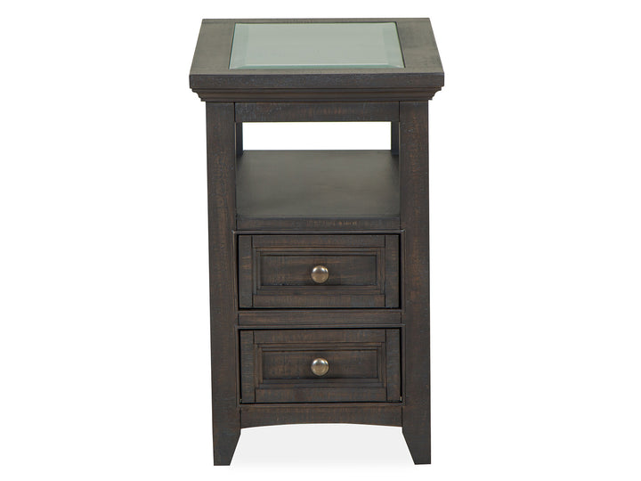 Westley Falls Graphite Chairside End Table - T4399-10