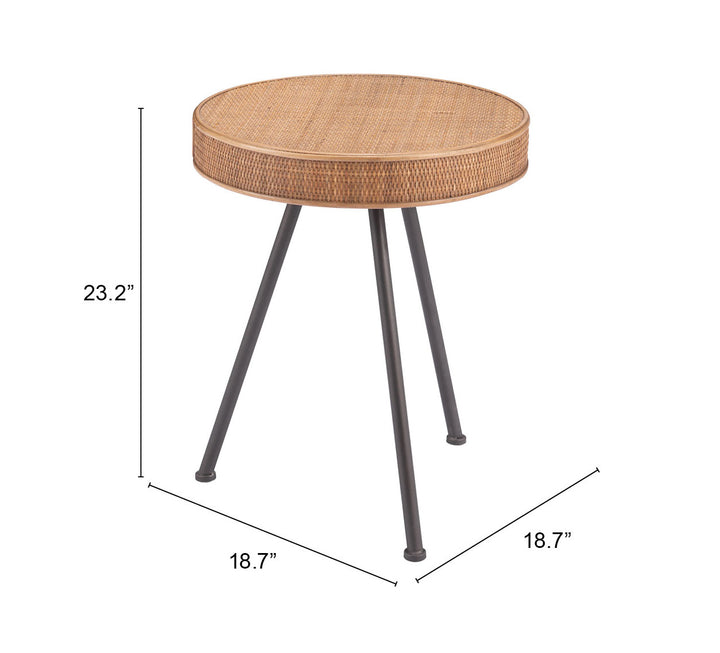 Stuart Side Table Natural - 109593