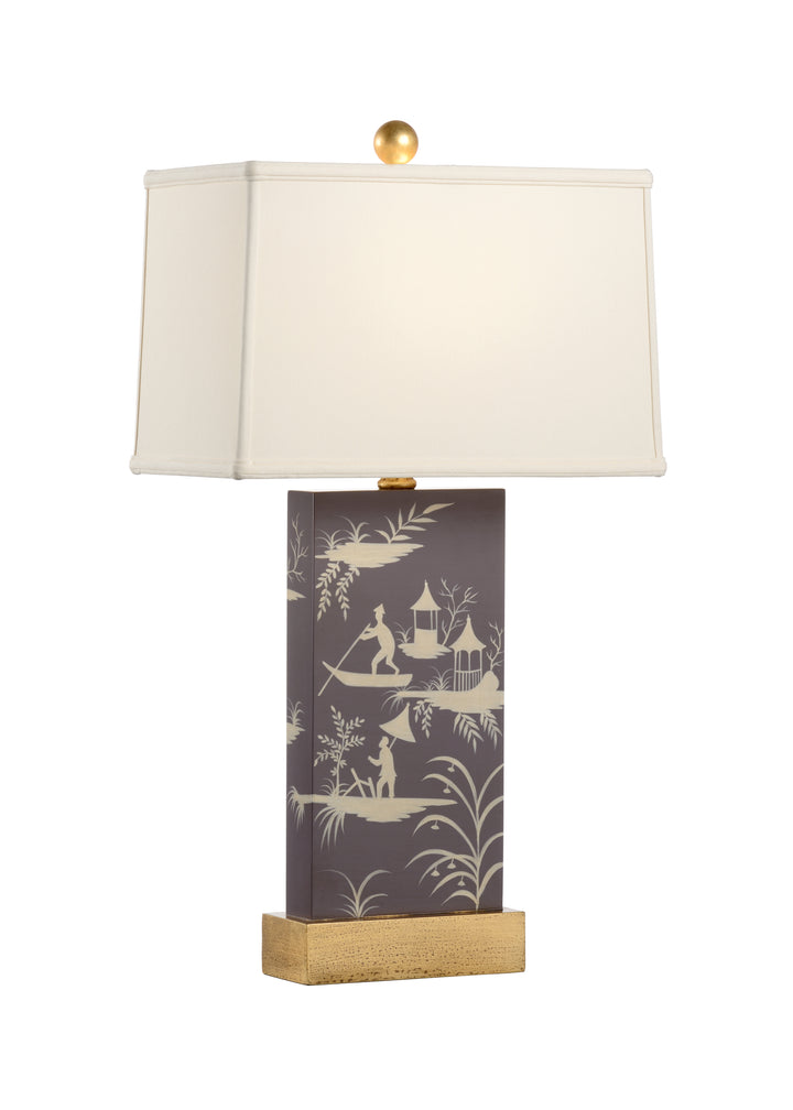Chinoiserie Panel Lamp - 69382