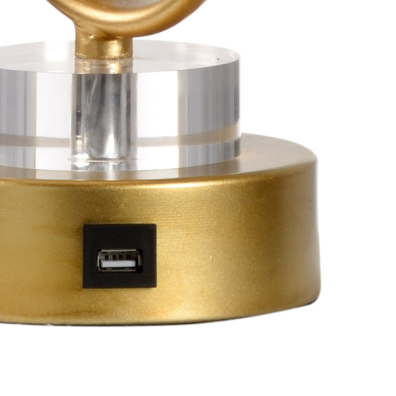 Swirl Gold Lamp - 69408
