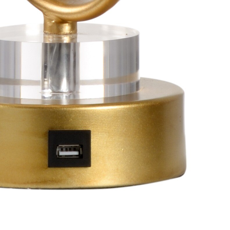 Swirl Gold Lamp - 69408