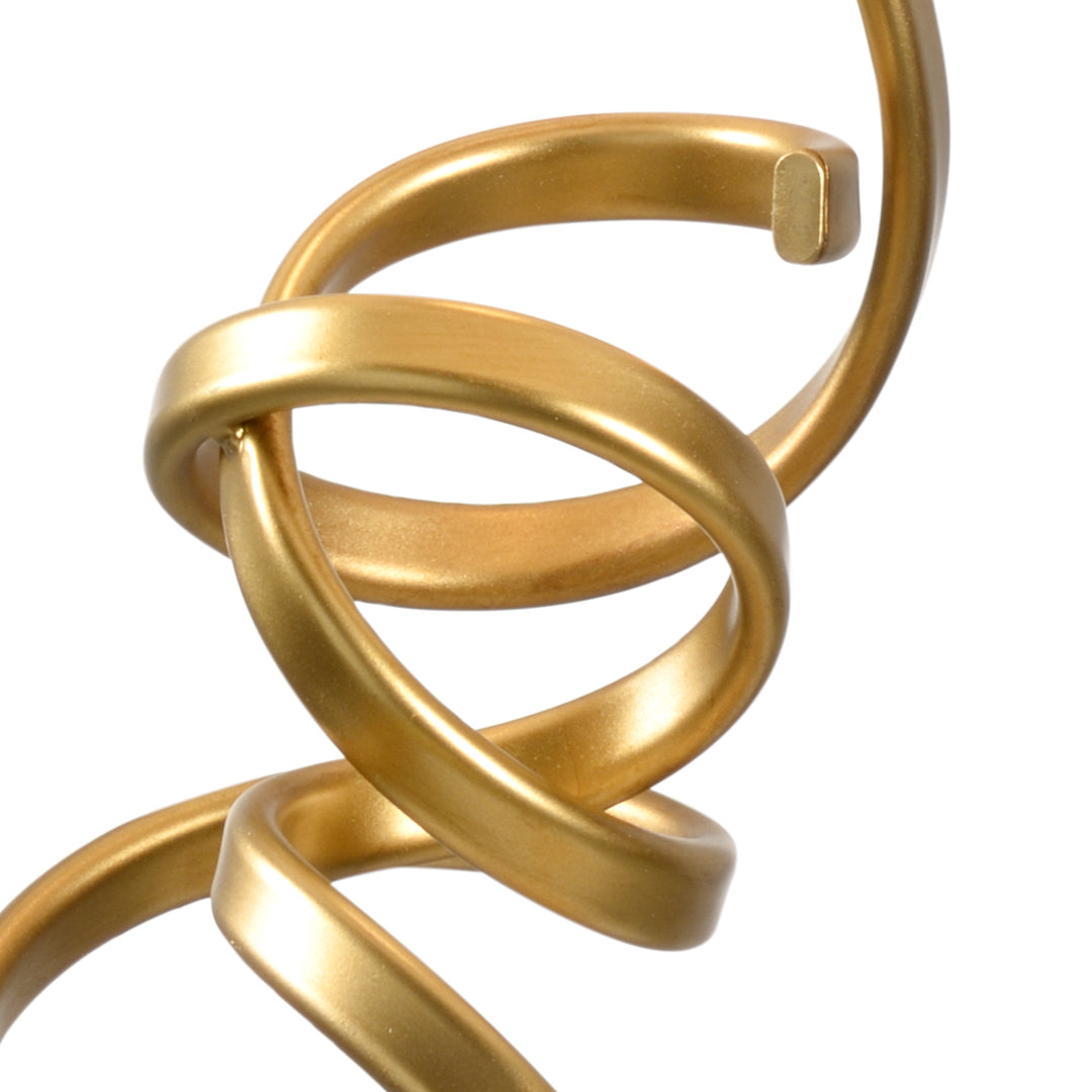 Swirl Gold Lamp - 69408