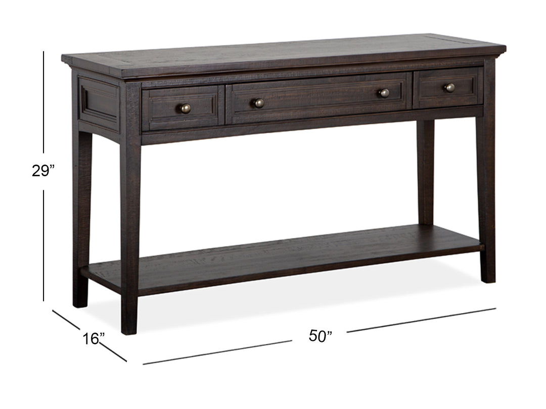 Westley Falls Graphite Rectangular Sofa Table - T4399-73