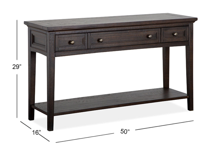 Westley Falls Graphite Rectangular Sofa Table - T4399-73