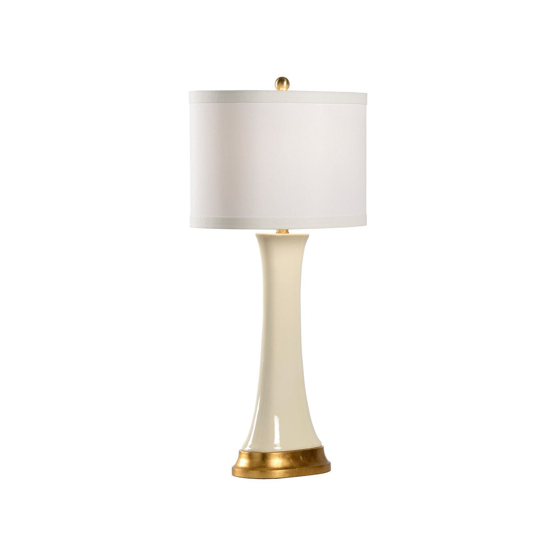 Cream Glaze/Antique Gold Leaf