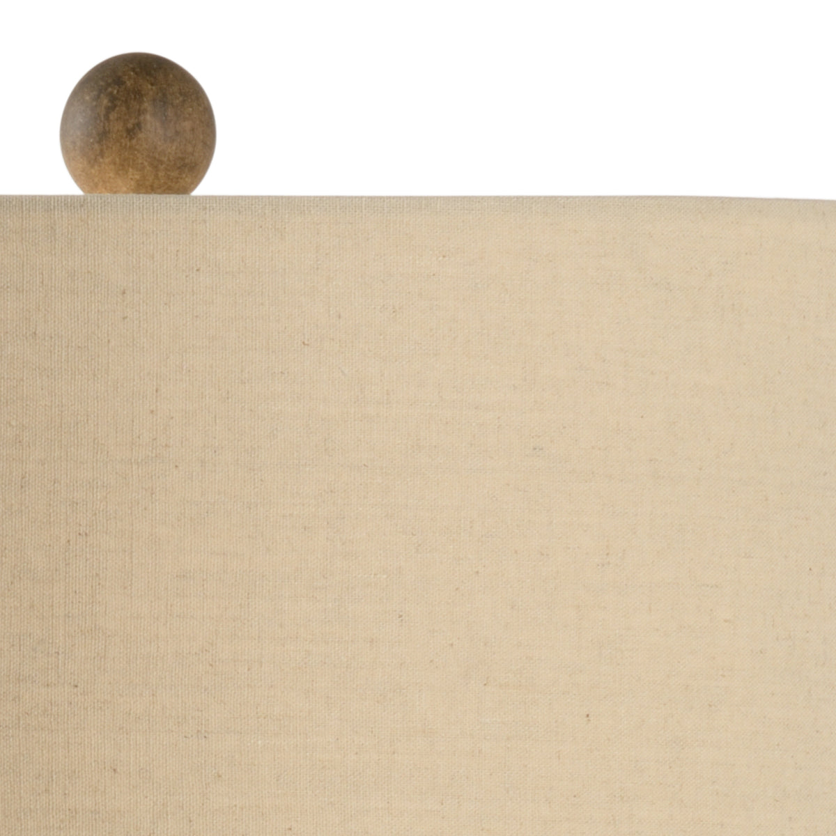 Small Cream Artichoke Lamp - 69453