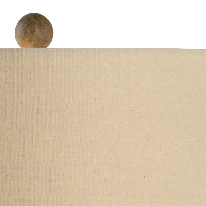 Small Cream Artichoke Lamp - 69453