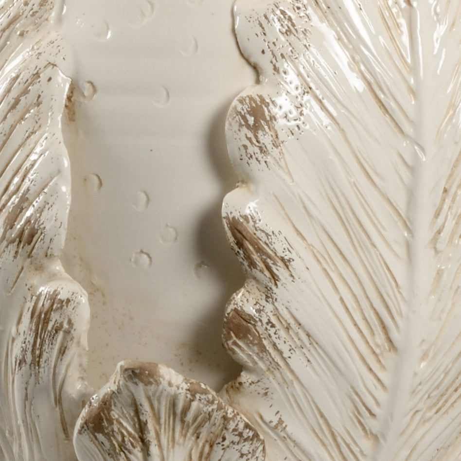 Small Cream Artichoke Lamp - 69453